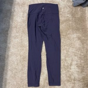 Purple lululemon align leggings